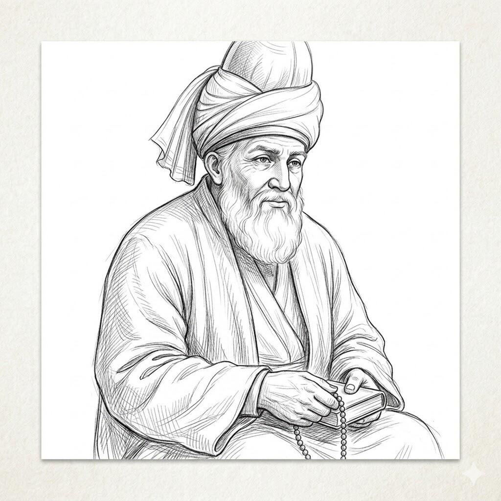 Jalaluddin Rumi এর দশটি কবিতা (1207–1273)