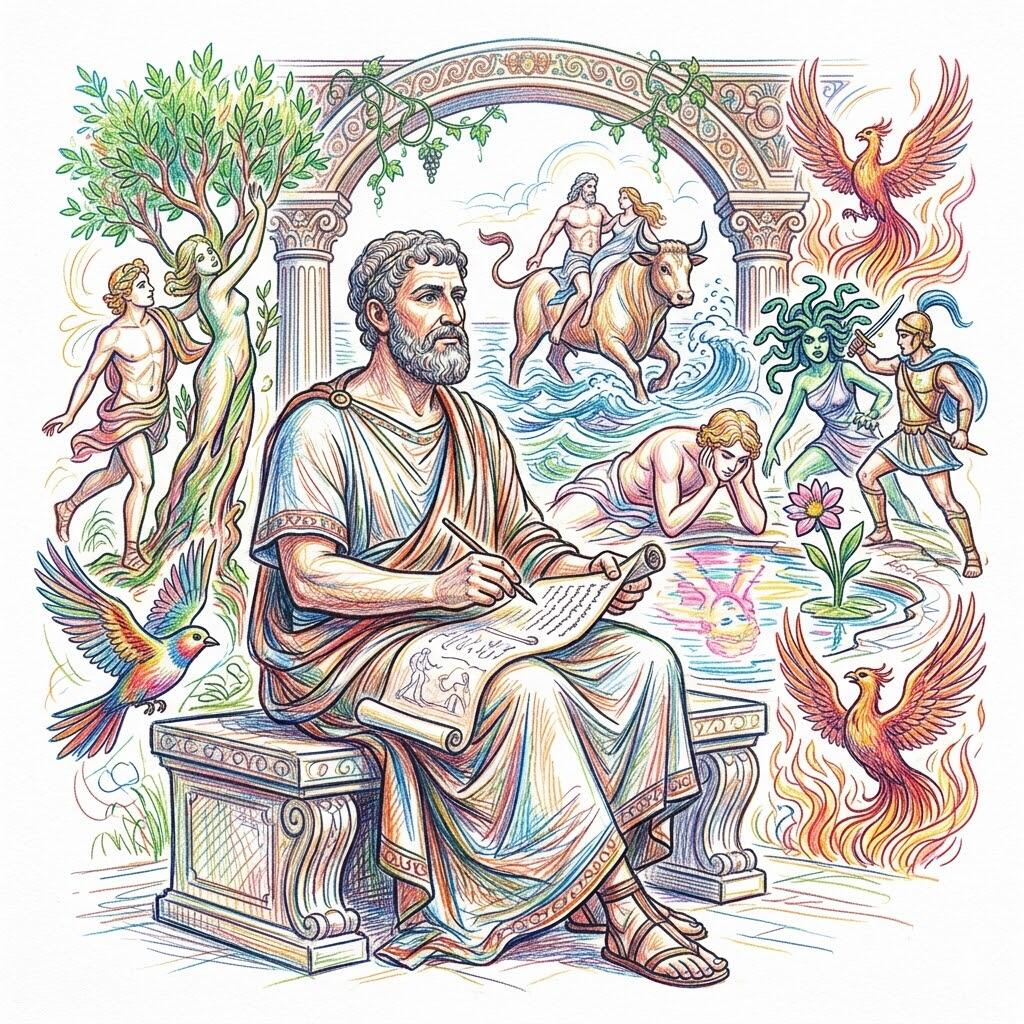 Ovid এর দশটি কবিতা (43 BCE–17 CE)