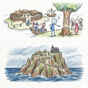 স্কেলিগ মাইকেলের বিস্ময়কর একাকীত্ব